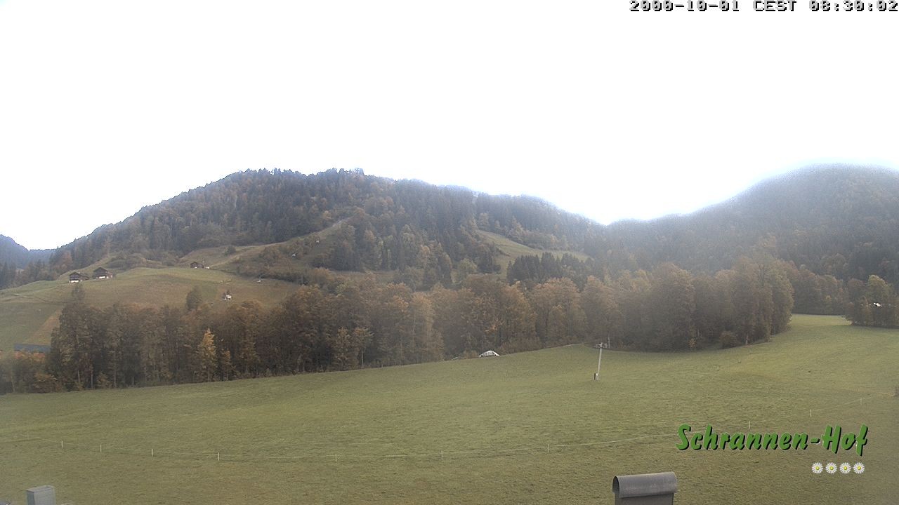 Archiv Foto Webcam Schoppernau: Schrannen-Hof