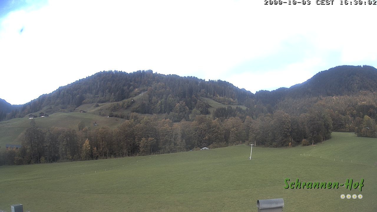 Archiv Foto Webcam Schoppernau: Schrannen-Hof