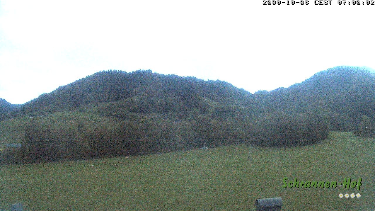 Archiv Foto Webcam Schoppernau: Schrannen-Hof