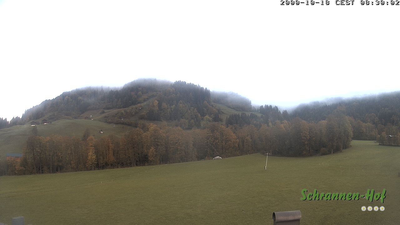 Archiv Foto Webcam Schoppernau: Schrannen-Hof