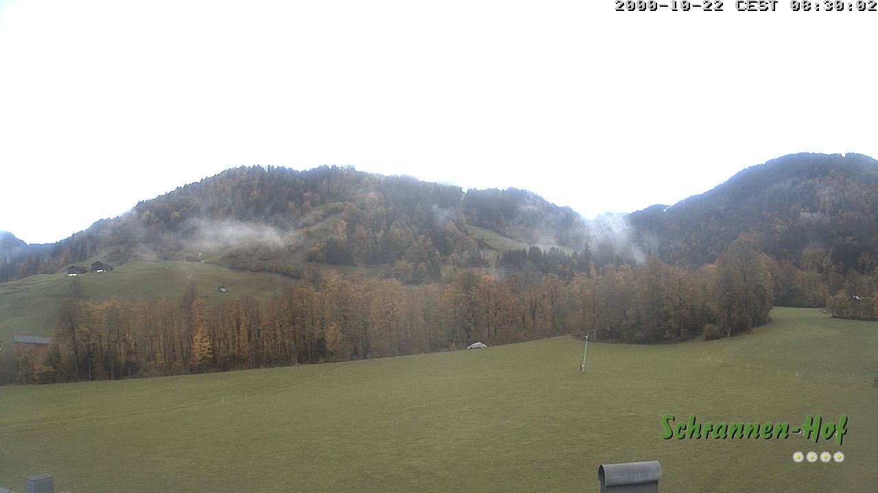 Archiv Foto Webcam Schoppernau: Schrannen-Hof