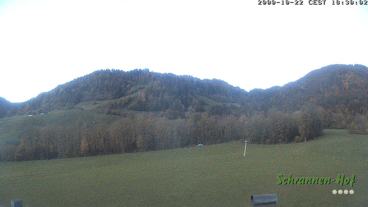 Archiv Foto Webcam Schoppernau: Schrannen-Hof