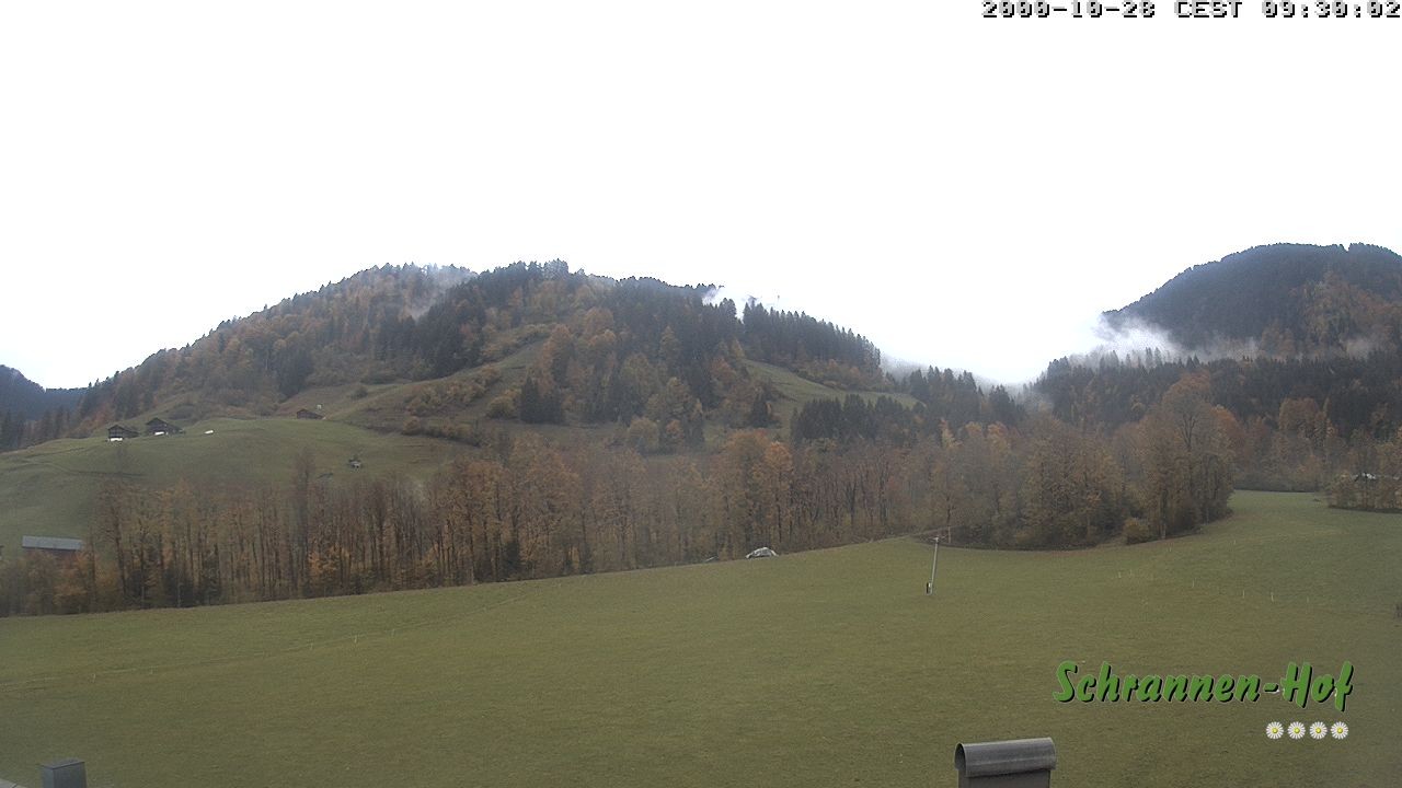 Archiv Foto Webcam Schoppernau: Schrannen-Hof
