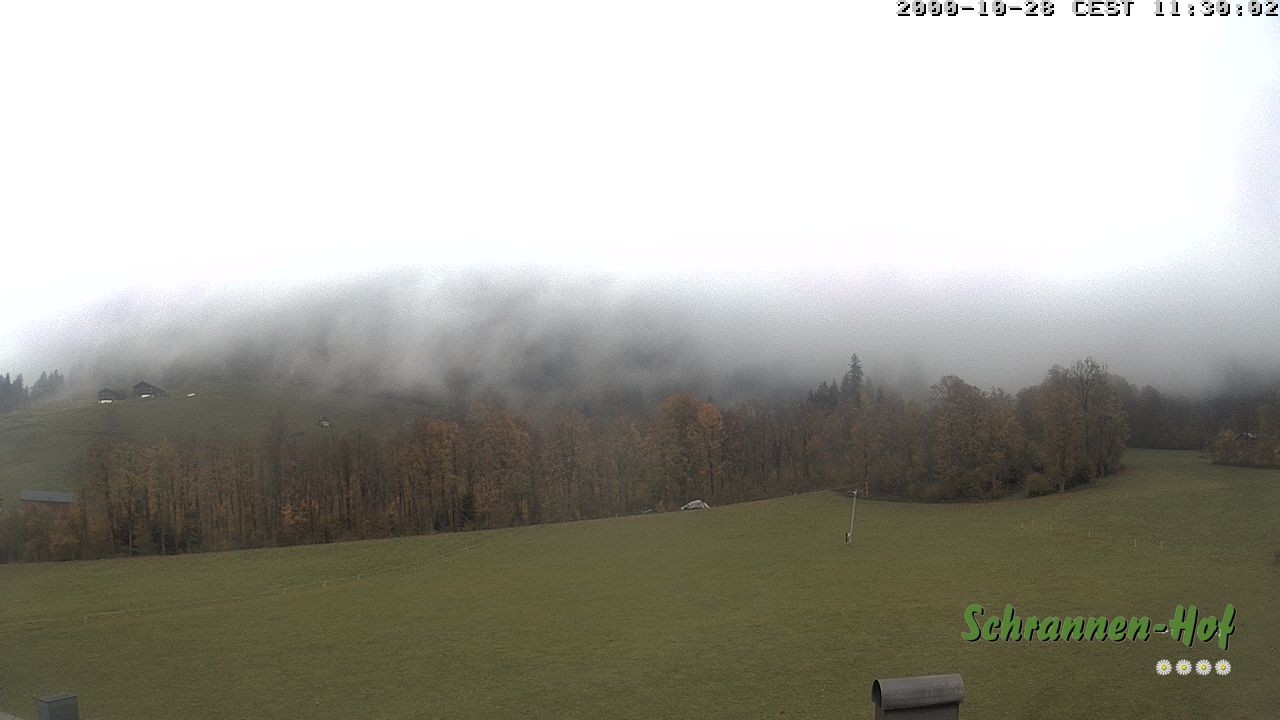 Archiv Foto Webcam Schoppernau: Schrannen-Hof