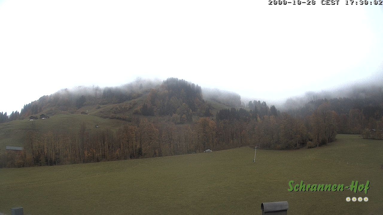 Archiv Foto Webcam Schoppernau: Schrannen-Hof