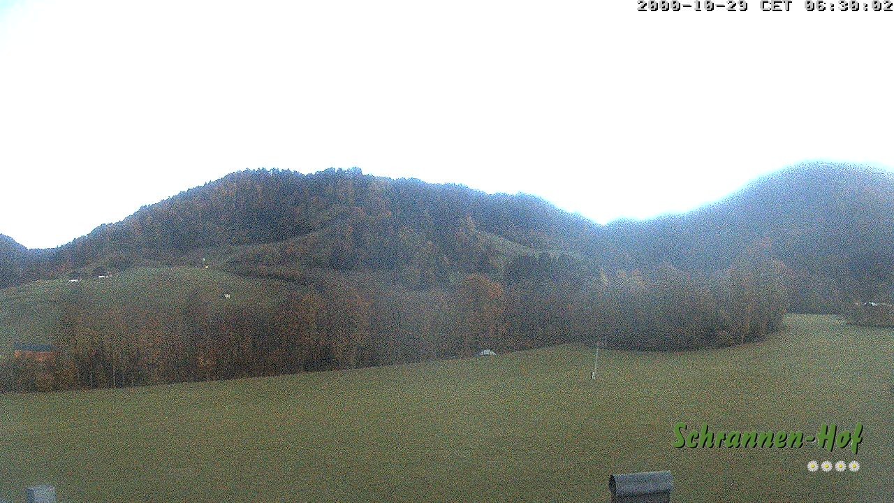 Archiv Foto Webcam Schoppernau: Schrannen-Hof