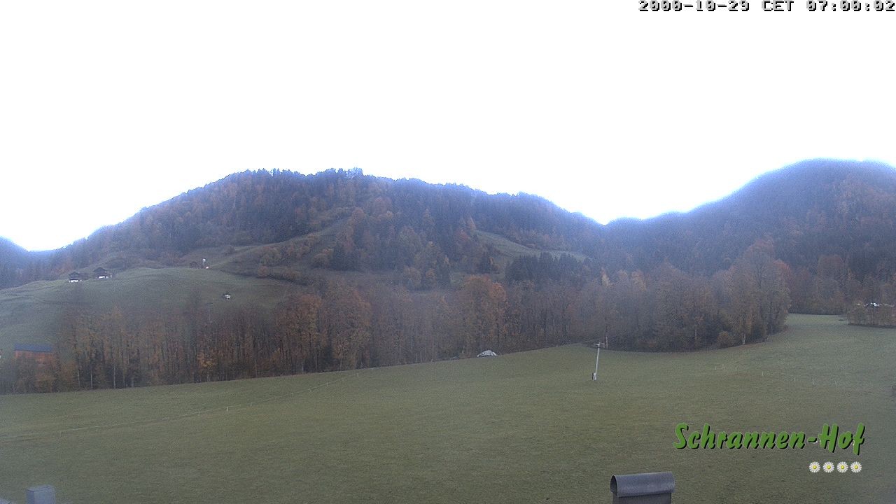 Archiv Foto Webcam Schoppernau: Schrannen-Hof