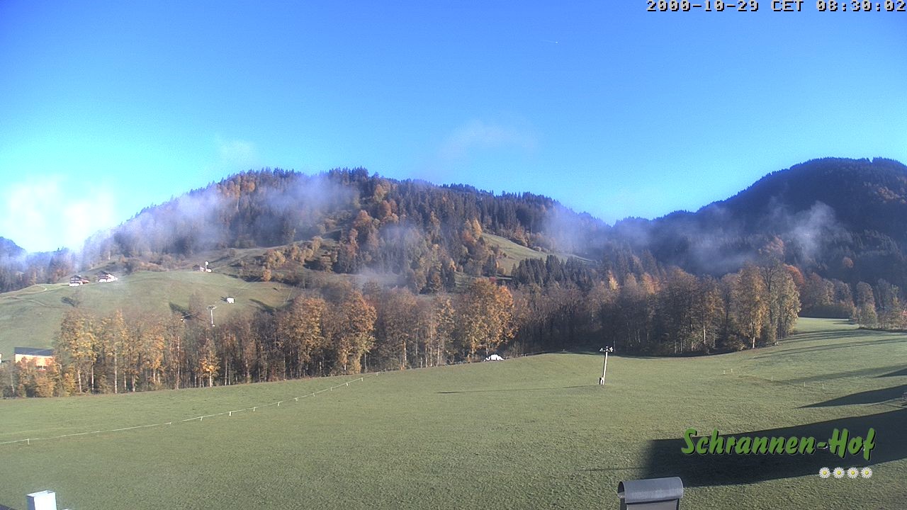 Archiv Foto Webcam Schoppernau: Schrannen-Hof