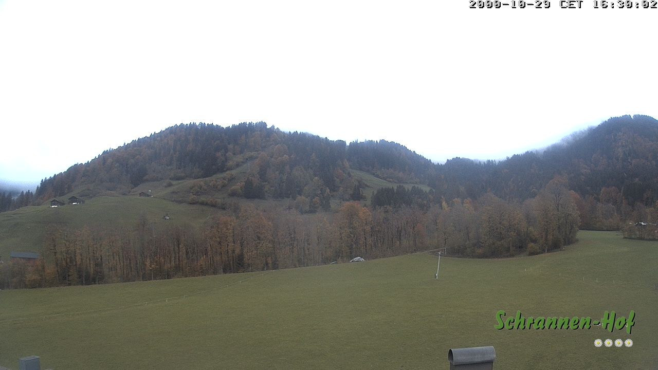 Archiv Foto Webcam Schoppernau: Schrannen-Hof