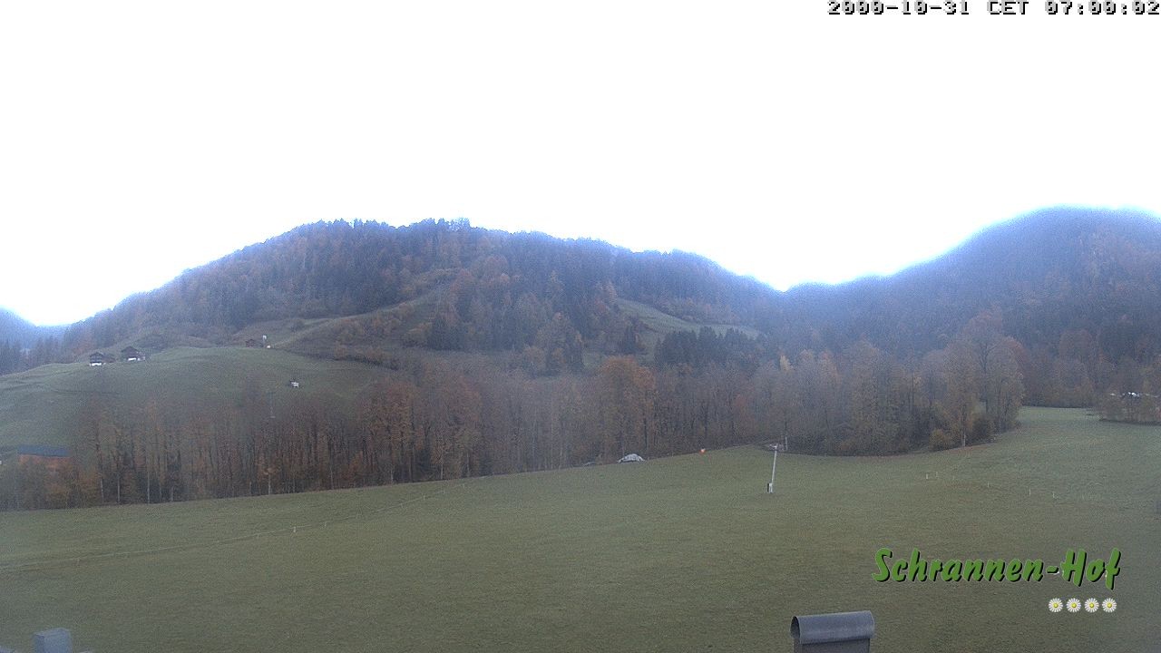 Archiv Foto Webcam Schoppernau: Schrannen-Hof