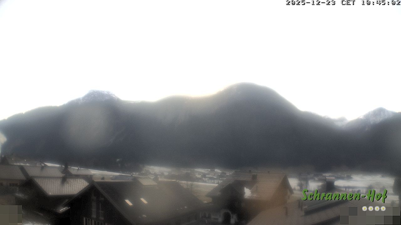 Archiv Foto Webcam Schrannen-Hof: Blick zum Zitterklapfen