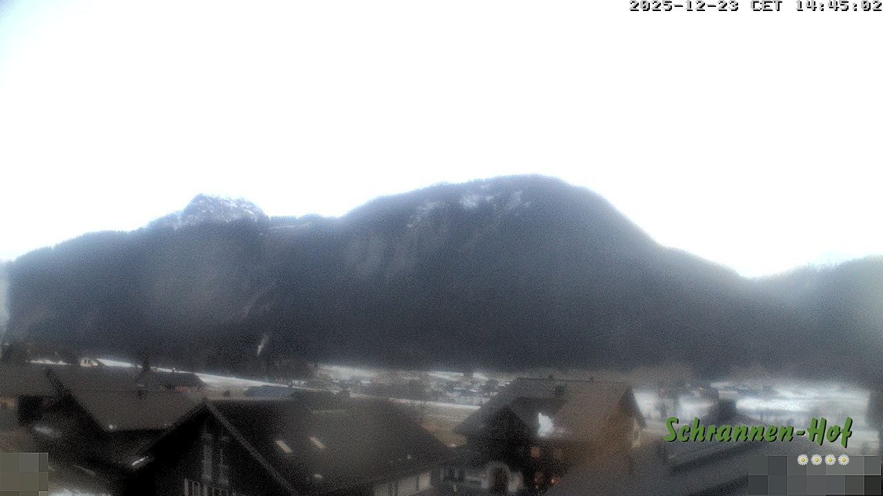 Archiv Foto Webcam Schrannen-Hof: Blick zum Zitterklapfen