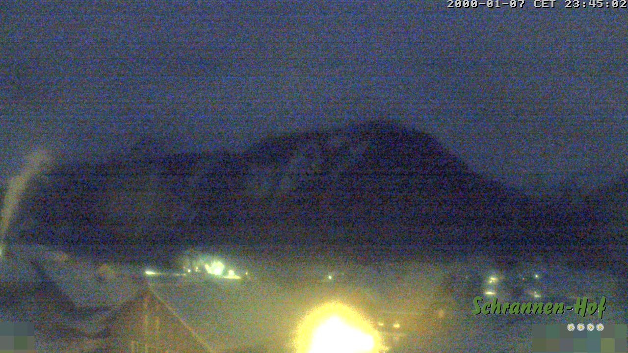 Archiv Foto Webcam Schrannen-Hof: Blick zum Zitterklapfen