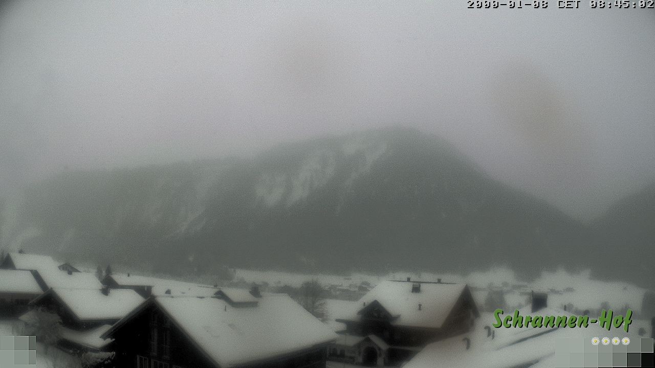 Archiv Foto Webcam Schrannen-Hof: Blick zum Zitterklapfen