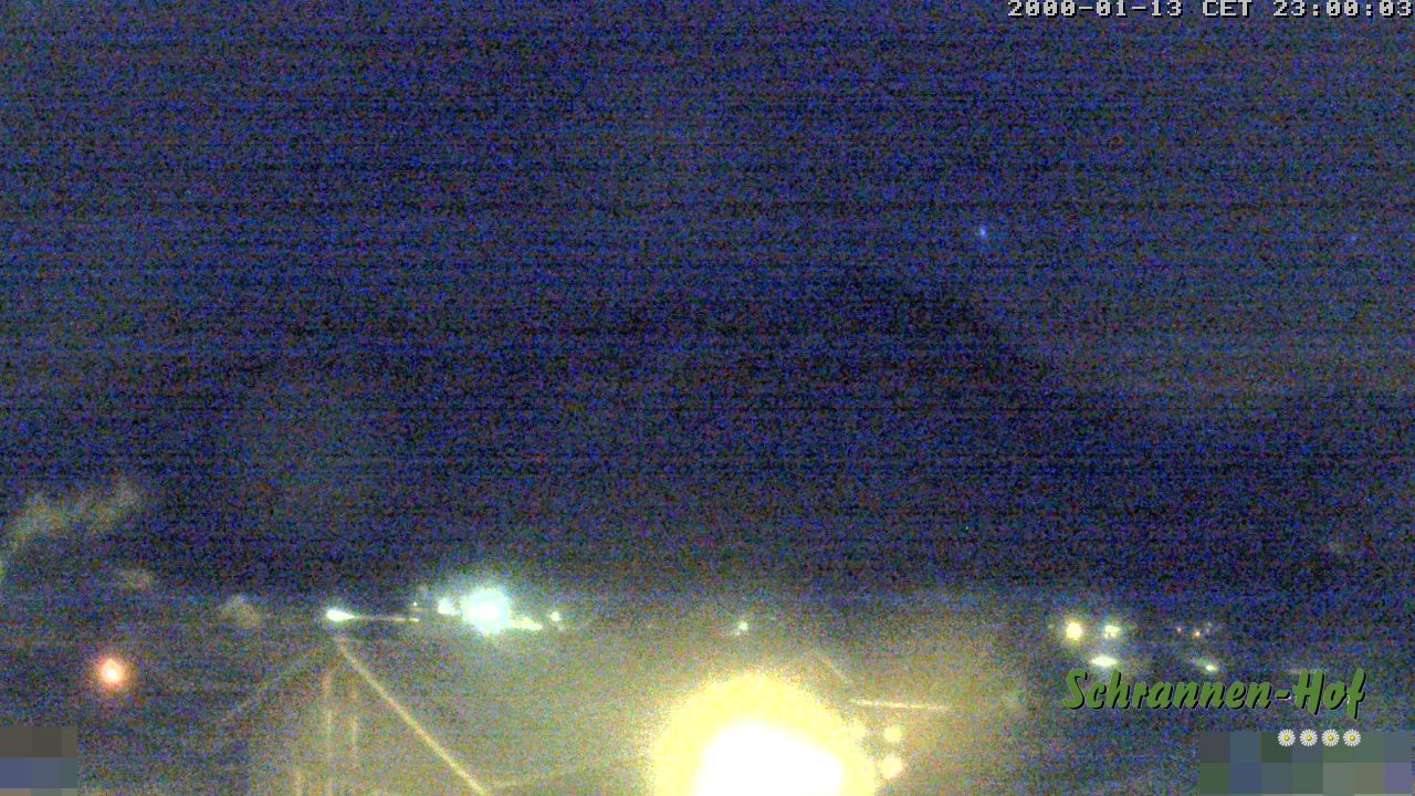 Archiv Foto Webcam Schrannen-Hof: Blick zum Zitterklapfen