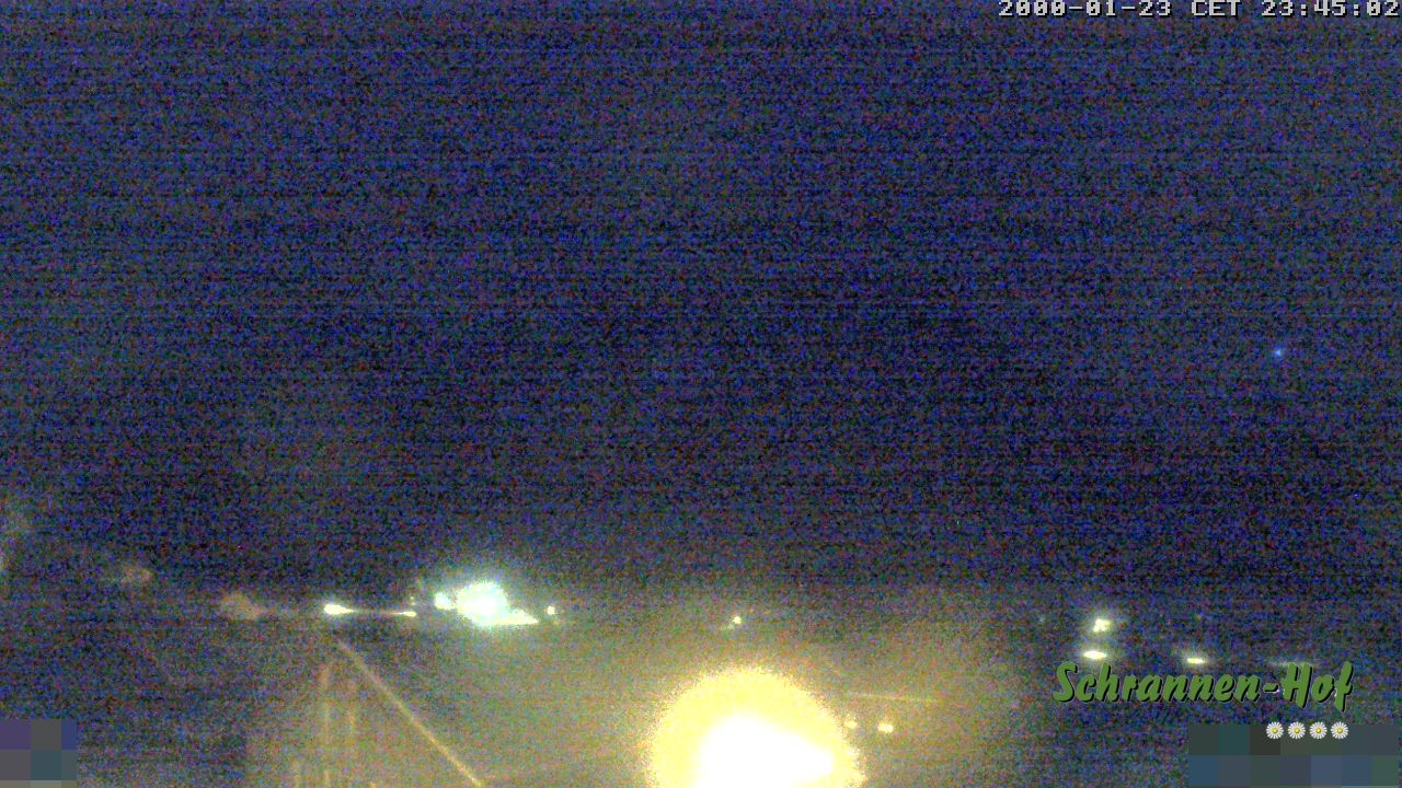 Archiv Foto Webcam Schrannen-Hof: Blick zum Zitterklapfen