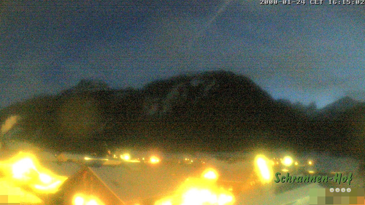 Archiv Foto Webcam Schrannen-Hof: Blick zum Zitterklapfen