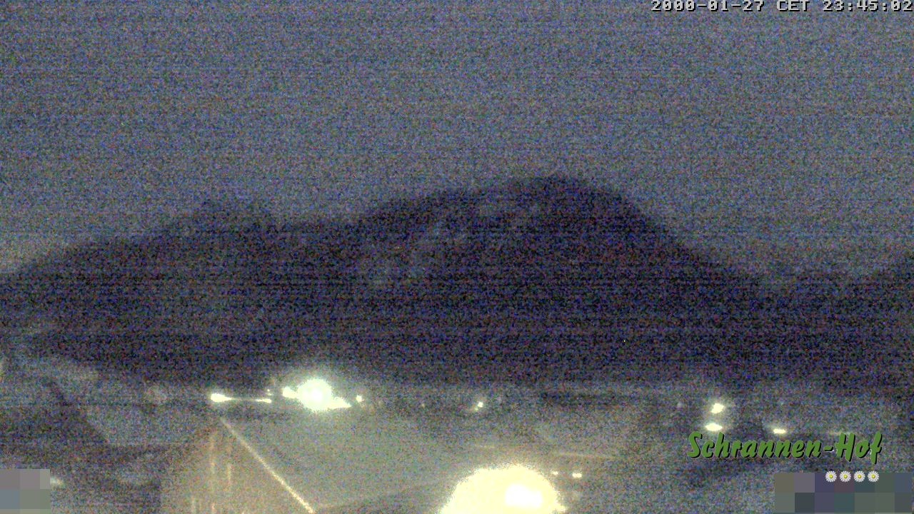 Archiv Foto Webcam Schrannen-Hof: Blick zum Zitterklapfen