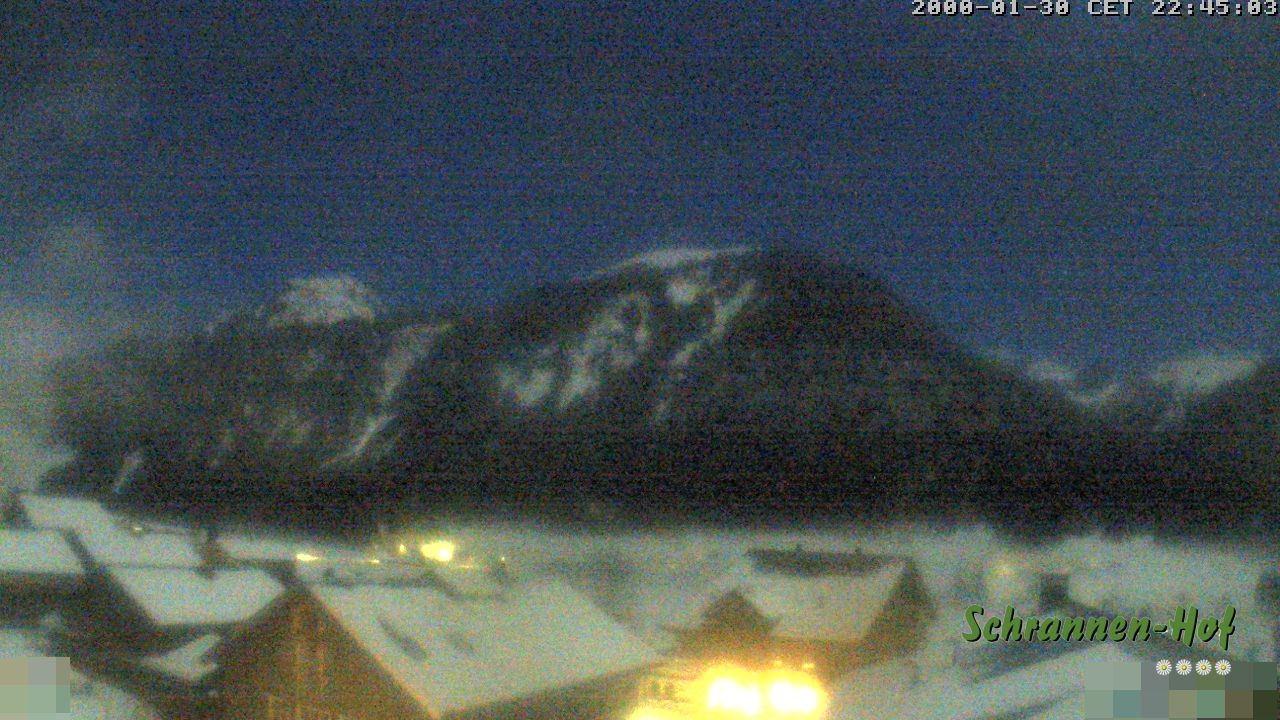 Archiv Foto Webcam Schrannen-Hof: Blick zum Zitterklapfen