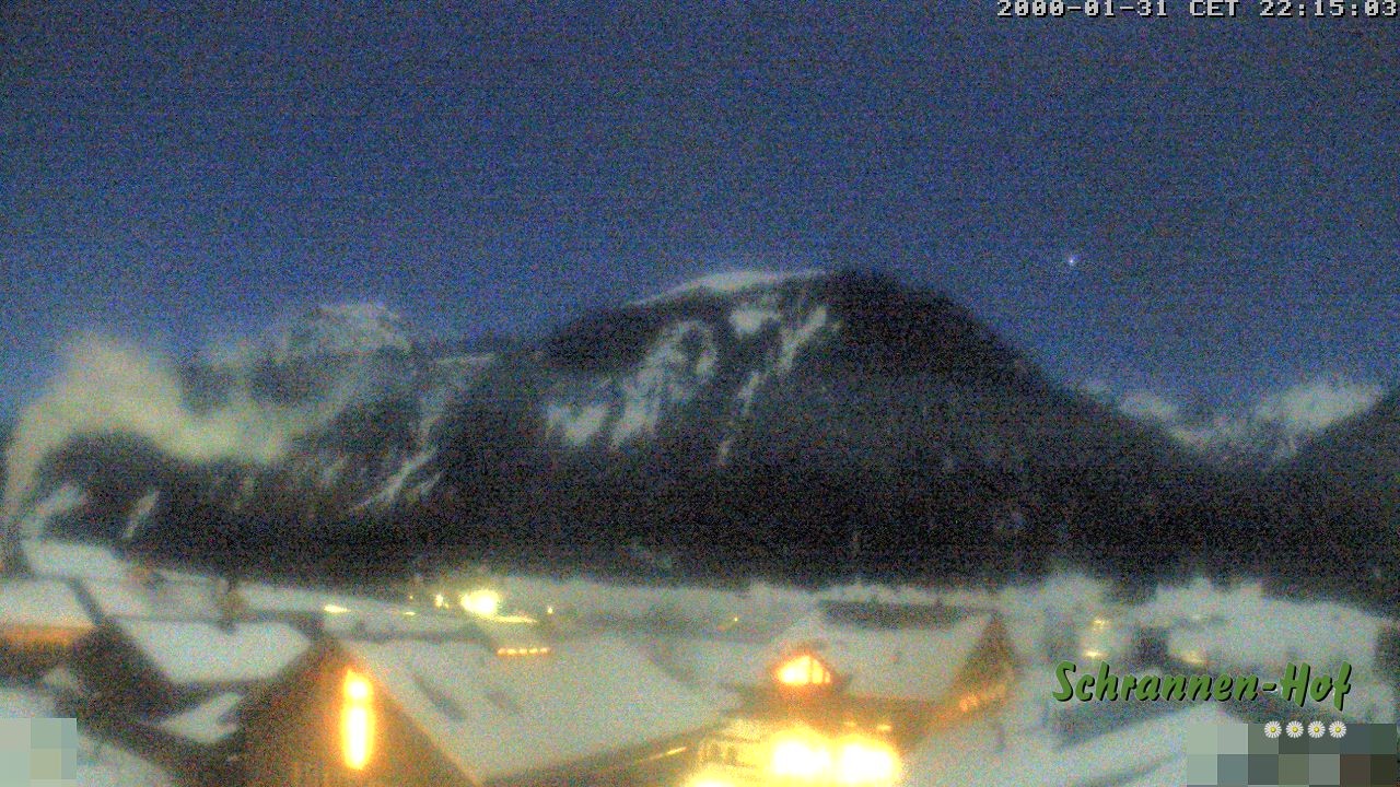 Archiv Foto Webcam Schrannen-Hof: Blick zum Zitterklapfen