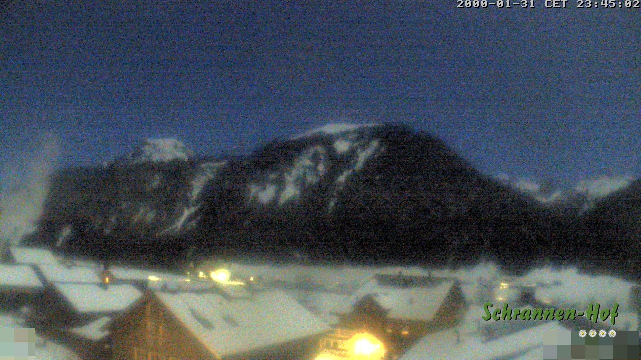 Archiv Foto Webcam Schrannen-Hof: Blick zum Zitterklapfen