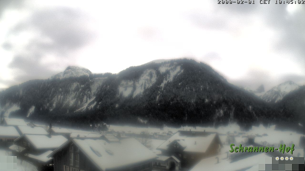 Archiv Foto Webcam Schrannen-Hof: Blick zum Zitterklapfen