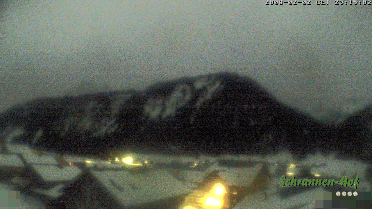 Archiv Foto Webcam Schrannen-Hof: Blick zum Zitterklapfen