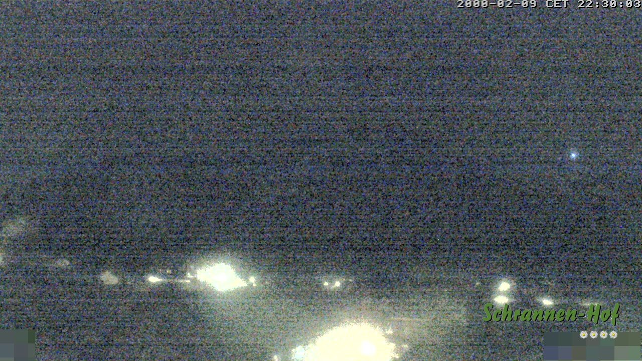 Archiv Foto Webcam Schrannen-Hof: Blick zum Zitterklapfen