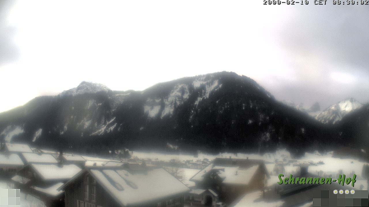 Archiv Foto Webcam Schrannen-Hof: Blick zum Zitterklapfen