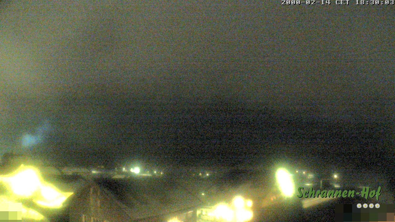 Archiv Foto Webcam Schrannen-Hof: Blick zum Zitterklapfen