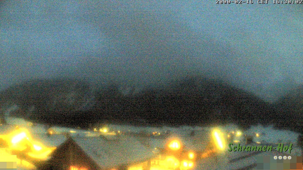 Archiv Foto Webcam Schrannen-Hof: Blick zum Zitterklapfen