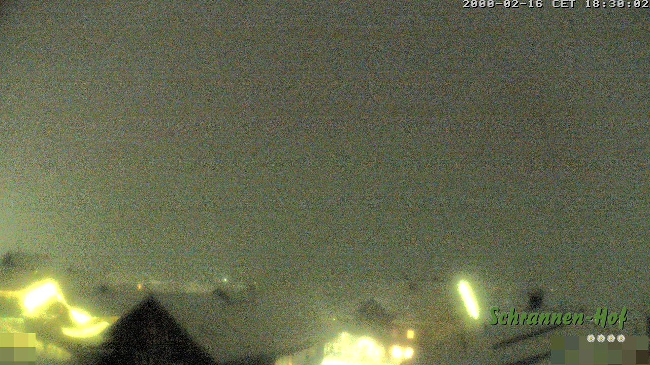 Archiv Foto Webcam Schrannen-Hof: Blick zum Zitterklapfen