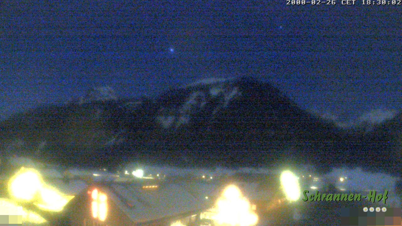 Archived image Webcam Schoppernau: Mt. Zitterklapfen