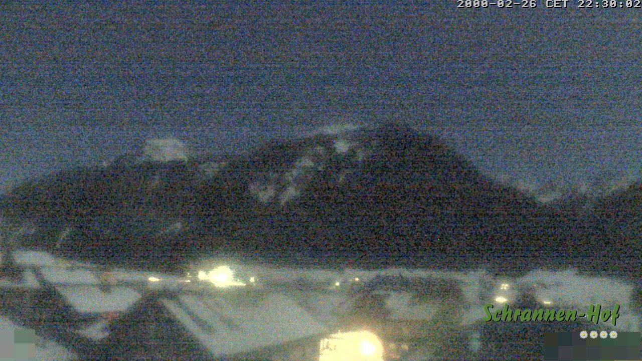 Archiv Foto Webcam Schrannen-Hof: Blick zum Zitterklapfen