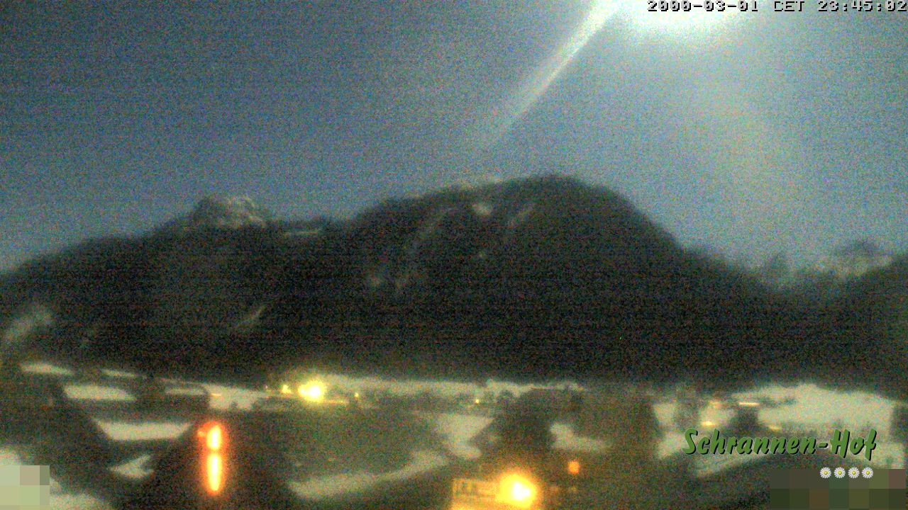 Archiv Foto Webcam Schrannen-Hof: Blick zum Zitterklapfen