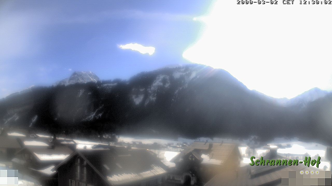 Archiv Foto Webcam Schrannen-Hof: Blick zum Zitterklapfen