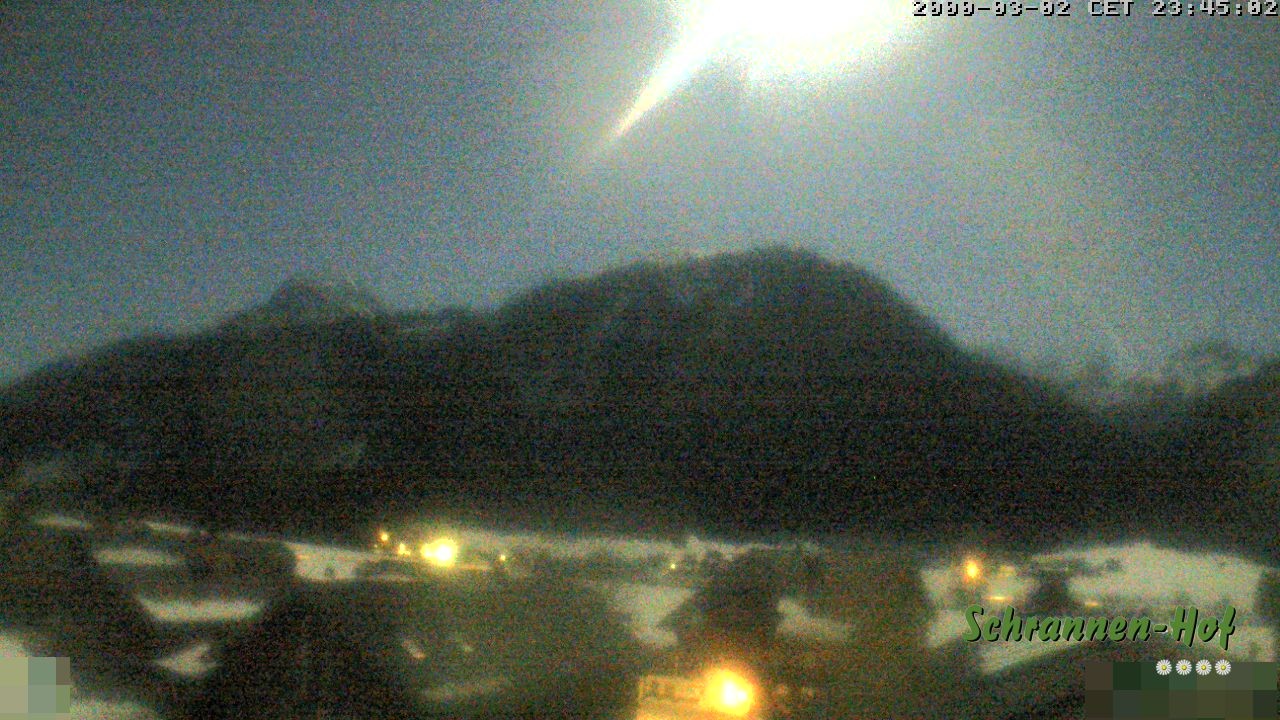 Archiv Foto Webcam Schrannen-Hof: Blick zum Zitterklapfen