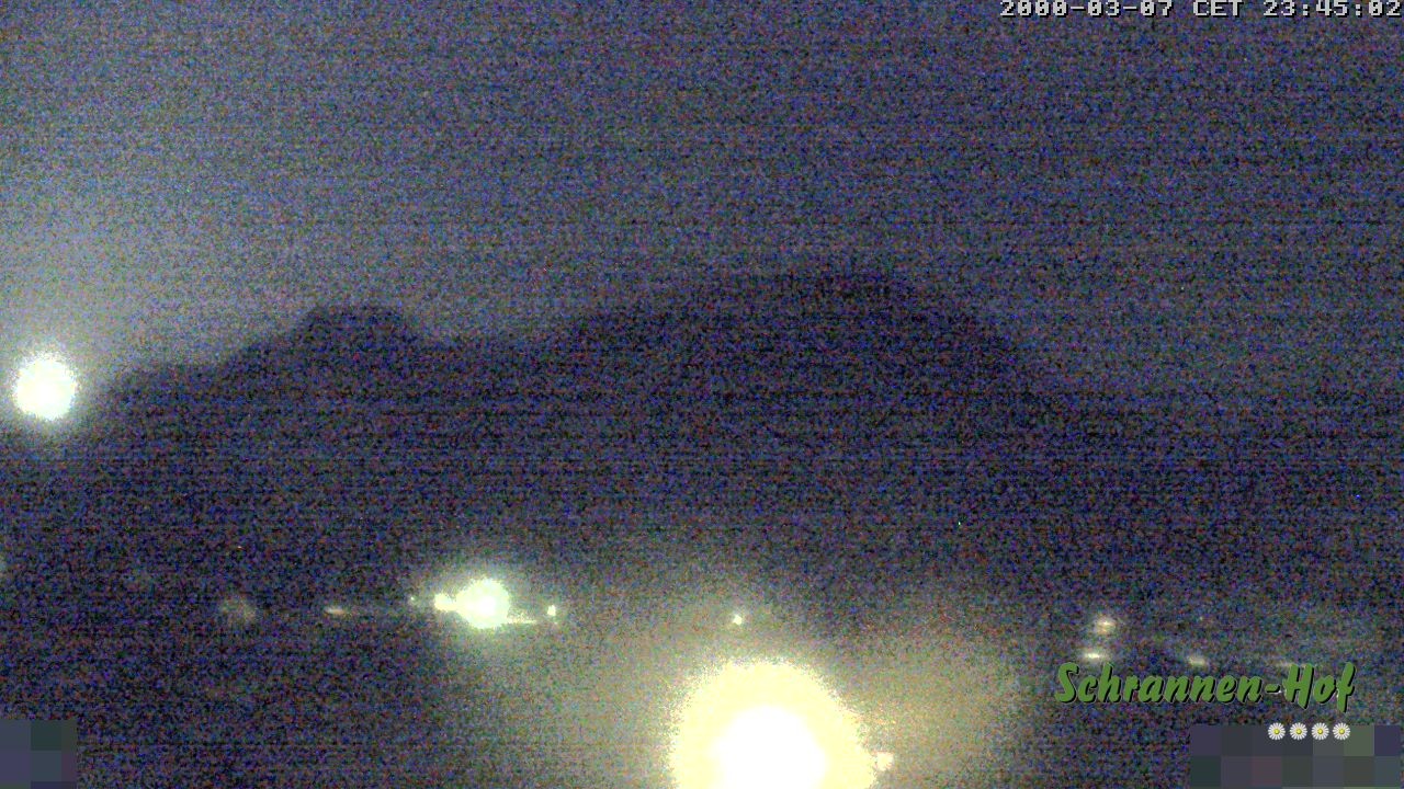 Archiv Foto Webcam Schrannen-Hof: Blick zum Zitterklapfen