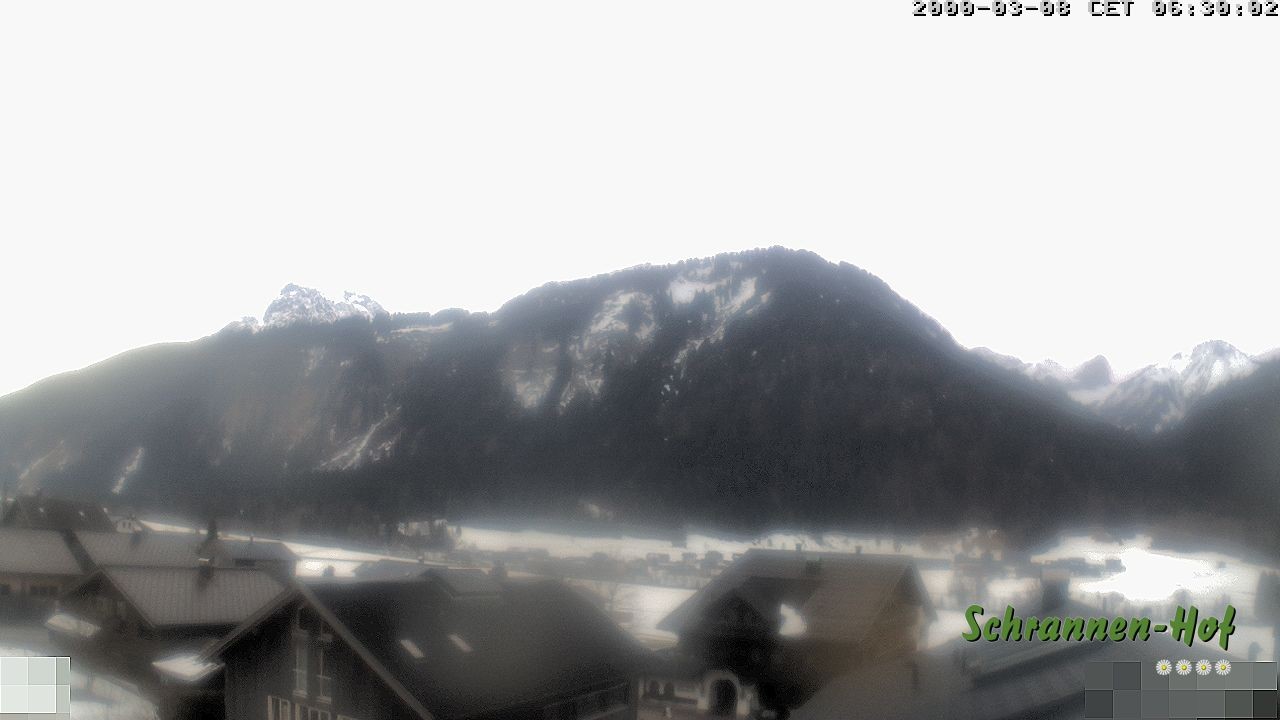 Archiv Foto Webcam Schrannen-Hof: Blick zum Zitterklapfen