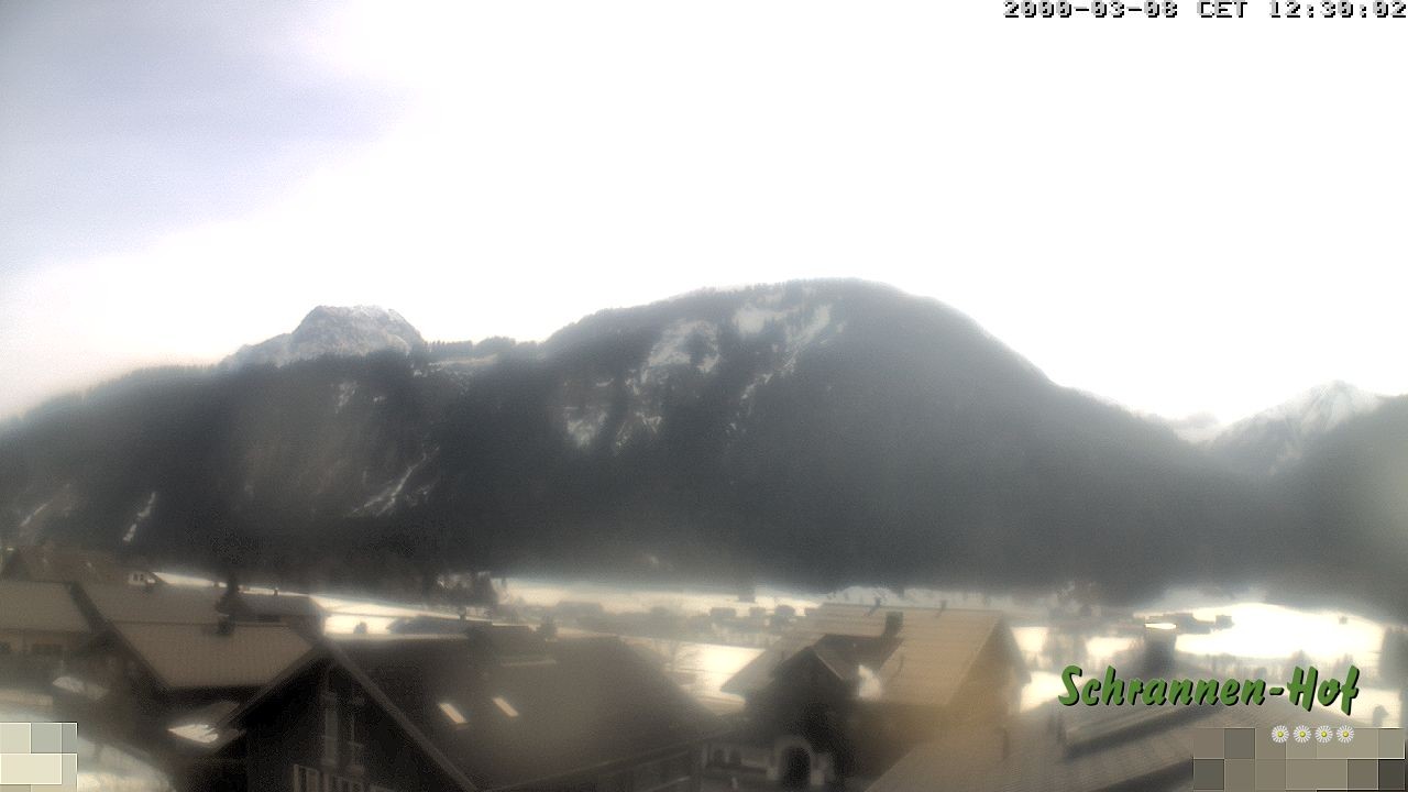 Archiv Foto Webcam Schrannen-Hof: Blick zum Zitterklapfen