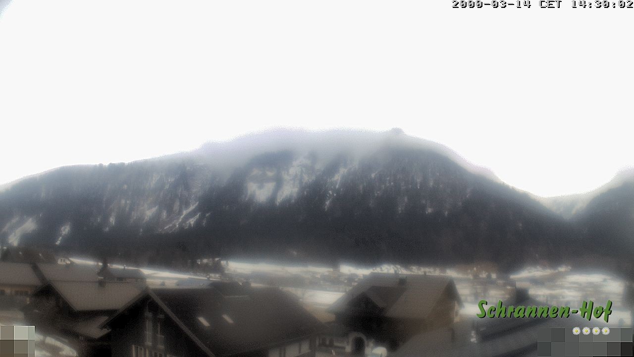 Archiv Foto Webcam Schrannen-Hof: Blick zum Zitterklapfen