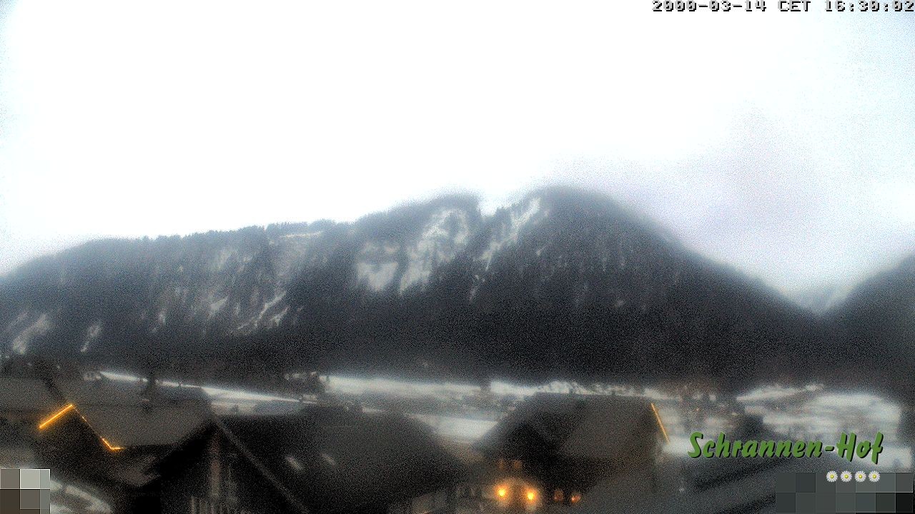 Archiv Foto Webcam Schrannen-Hof: Blick zum Zitterklapfen