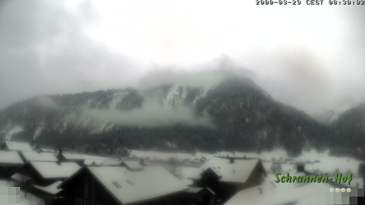 Archiv Foto Webcam Schrannen-Hof: Blick zum Zitterklapfen