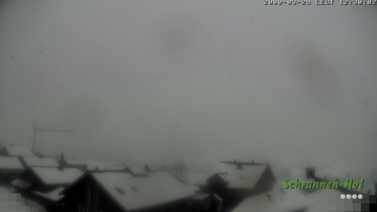 Archiv Foto Webcam Schrannen-Hof: Blick zum Zitterklapfen