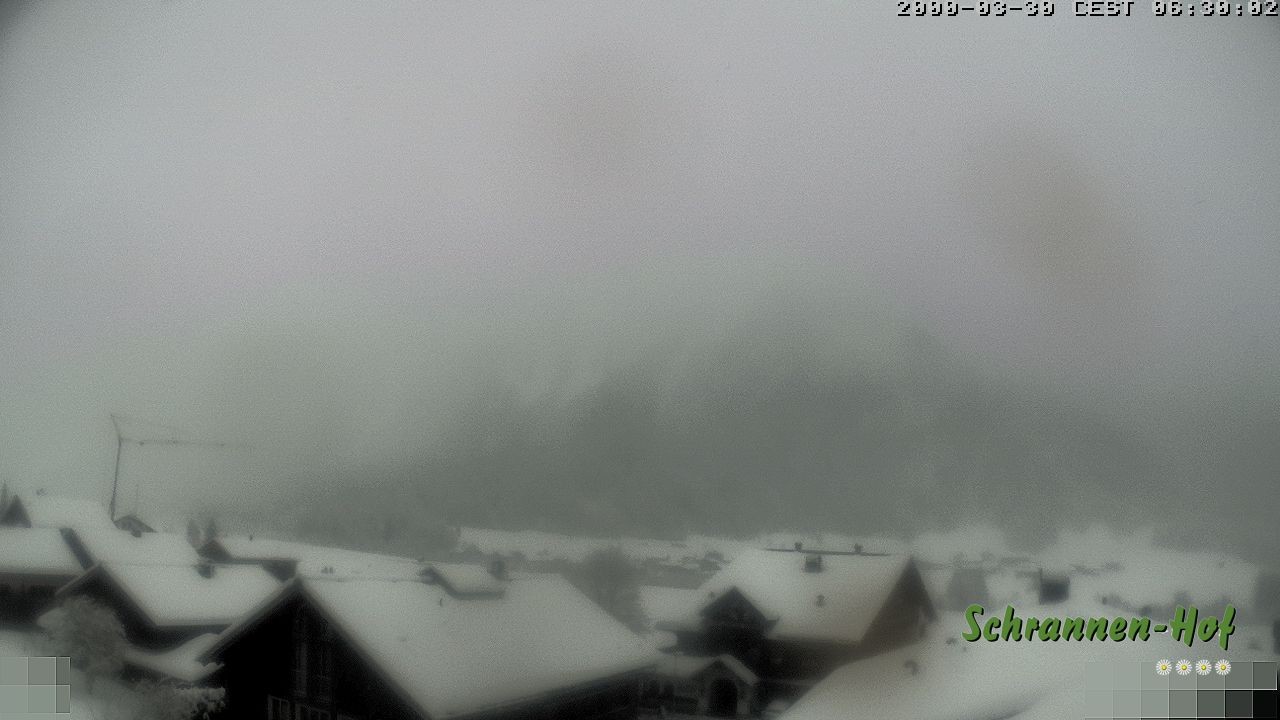 Archived image Webcam Schoppernau: Mt. Zitterklapfen
