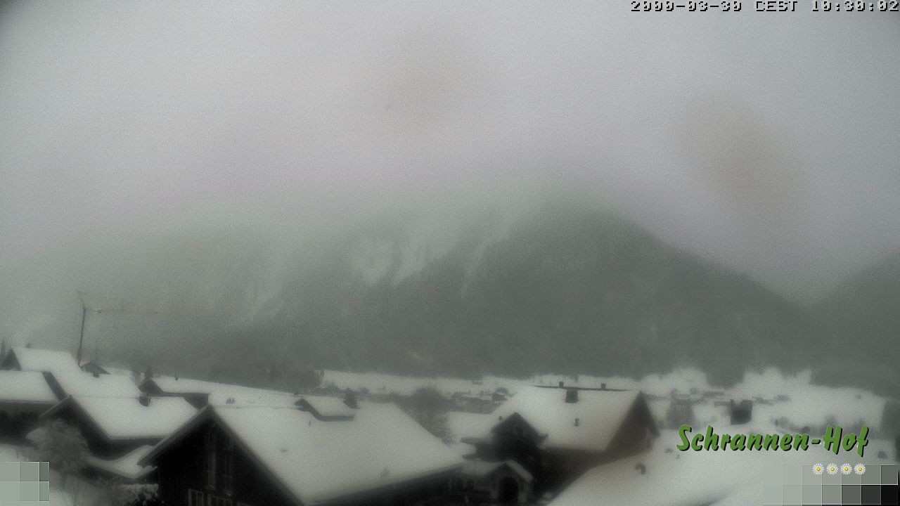 Archived image Webcam Schoppernau: Mt. Zitterklapfen