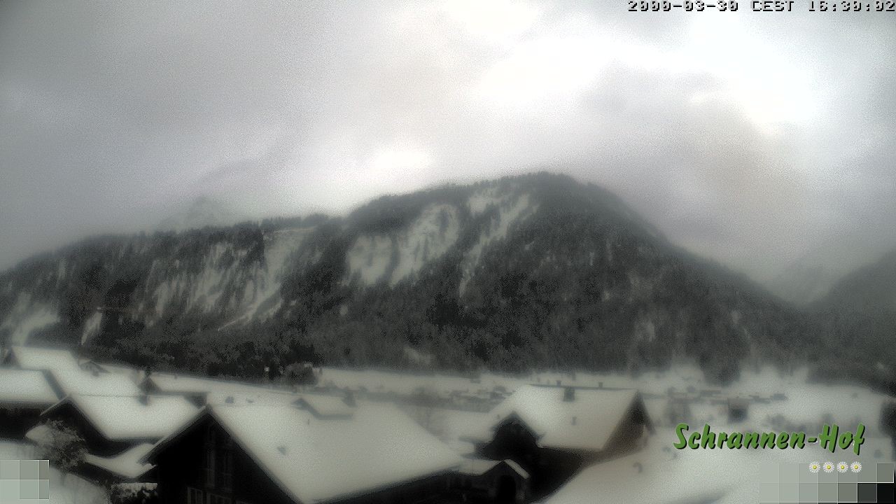 Archiv Foto Webcam Schrannen-Hof: Blick zum Zitterklapfen