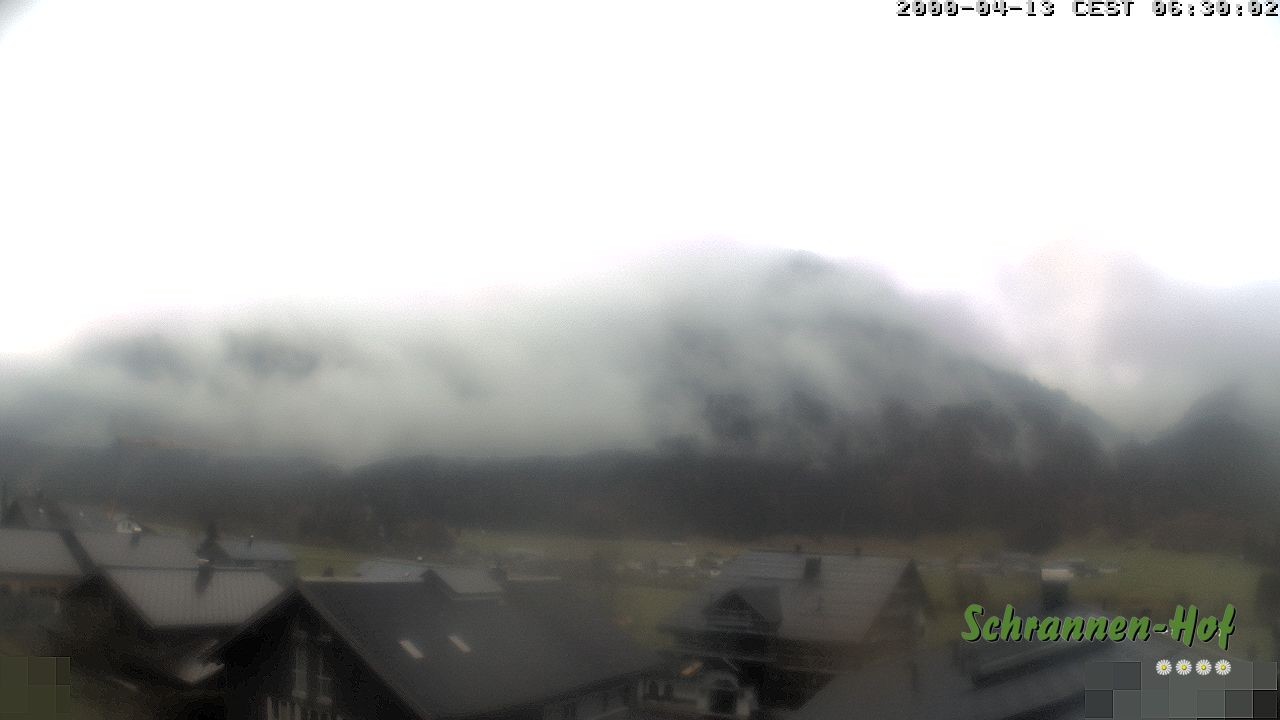 Archiv Foto Webcam Schrannen-Hof: Blick zum Zitterklapfen