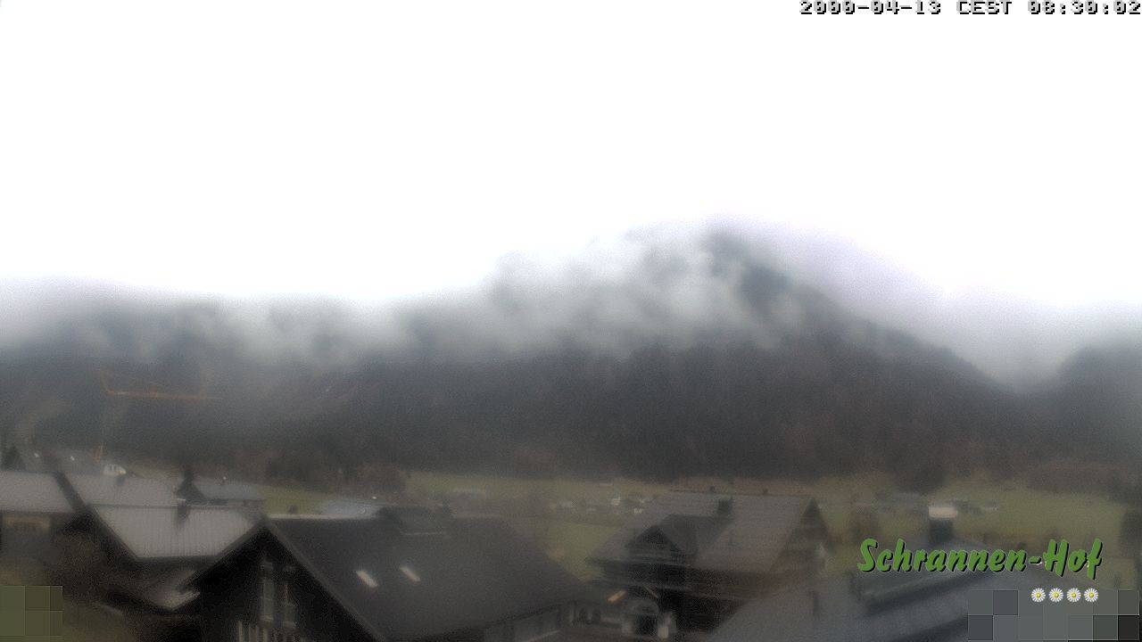 Archiv Foto Webcam Schrannen-Hof: Blick zum Zitterklapfen