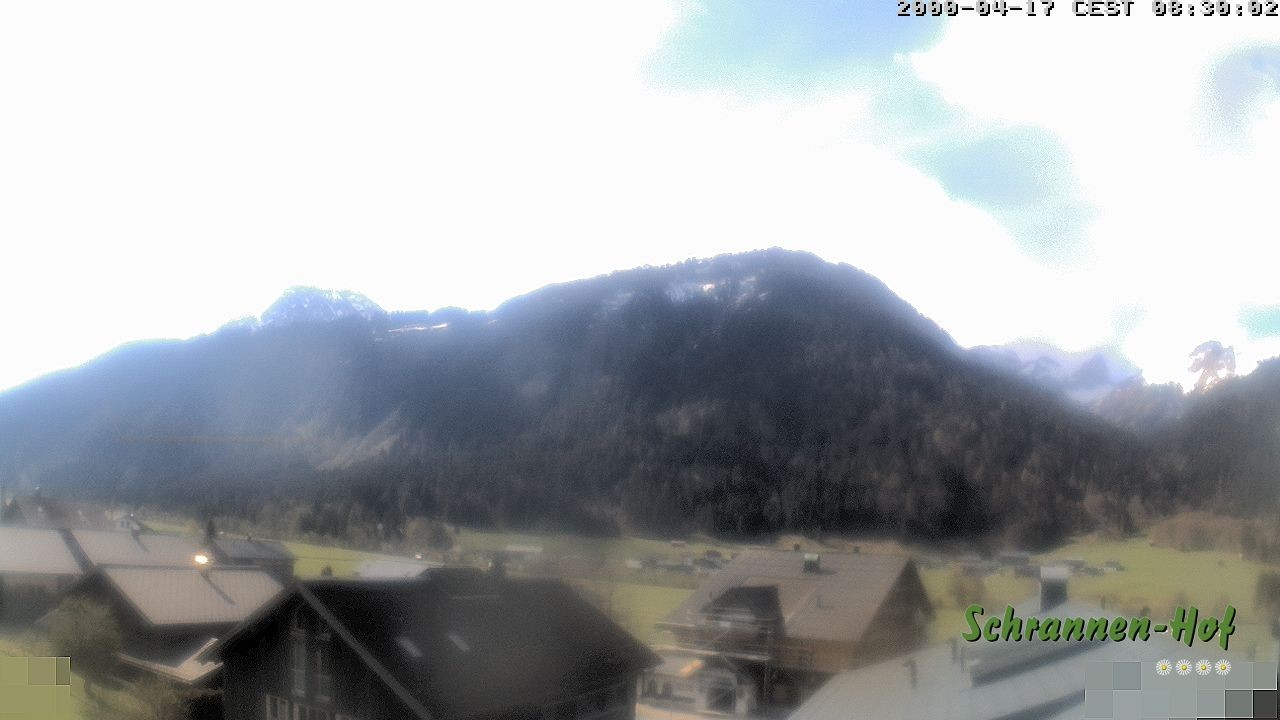 Archiv Foto Webcam Schrannen-Hof: Blick zum Zitterklapfen